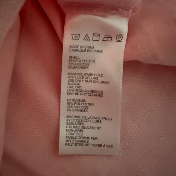 Urban Outfitters Baby Pink Uniform Cheerleader Skirt Side Zip Womens Large - Picture 6 of 8